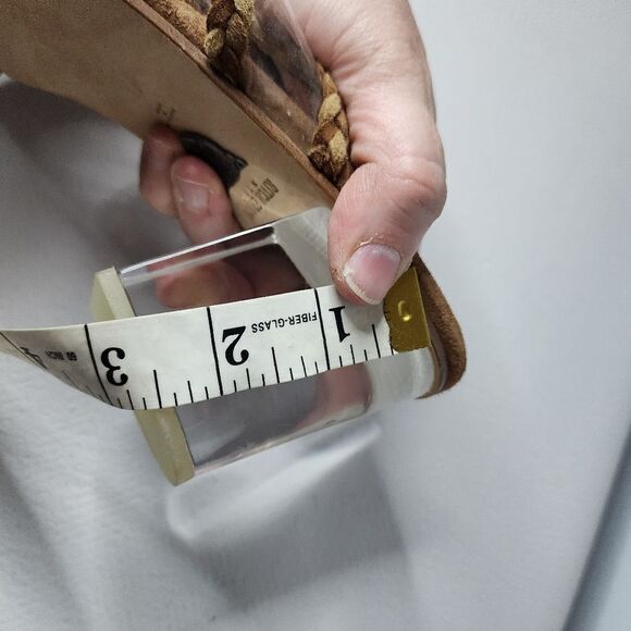 Ritch Erani NYFC Women Size 41 Clear Brown Velvet-Re Ankle Tie Not Included NWOT - Picture 4 of 6